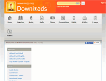 Tablet Screenshot of downloads.awgp.org